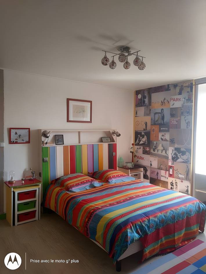 Chambre d’hôte pour 2 personnes, avec Jardin à Lanmeur