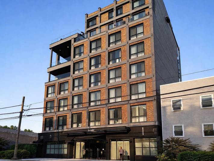 Apartamento entero, Habitación, 1 Cama Queen Size Con Vista A Manhattan in Queens, Nueva York