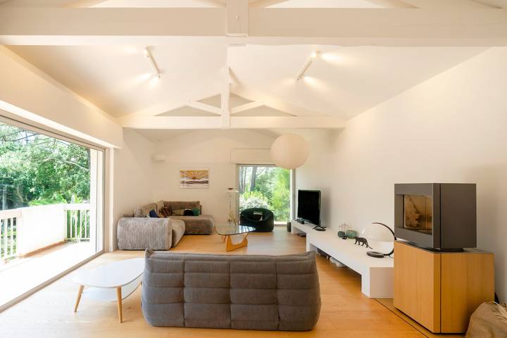 Location de vacances pour 8 personnes, avec jardin dans Plage De La Graviere Hossegor - 2