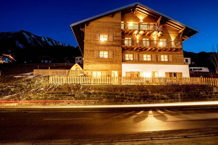 Lodge für 2 Personen, mit Terrasse und Garten sowie Sauna und Ausblick im Kleinwalsertal