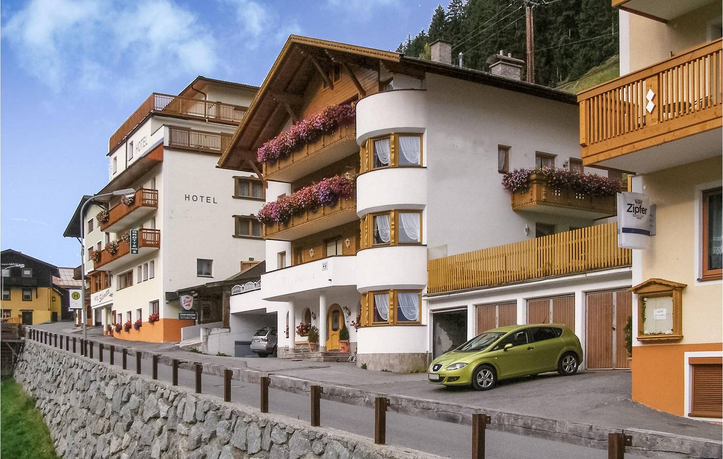 Apartamento vacacional entero, Apartamento Mountainview: Aparcamiento, Terraza, 900m de la pista de esquí in Kappl, Verwall mountains