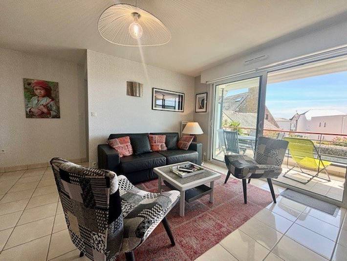 Ferienwohnung für 2 Personen, mit Balkon in Quiberon - 4