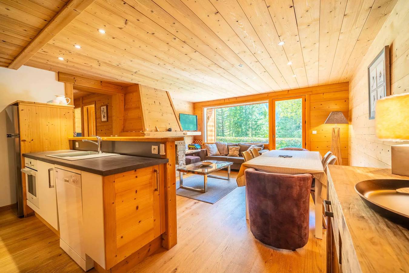 Apartamento entero, Acogedor apartamento con 3 dormitorios, Cheminee, Parking in La Clusaz, Región de Annecy