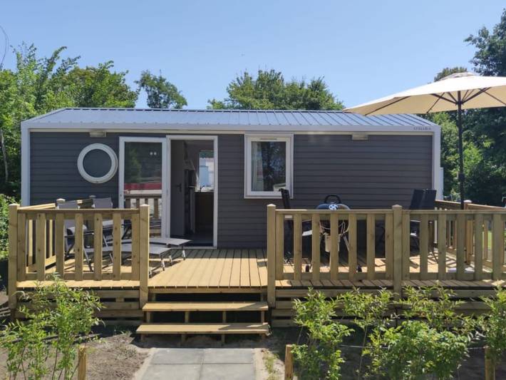 Chalet voor 2 personen, met tuin in Lauwersoog