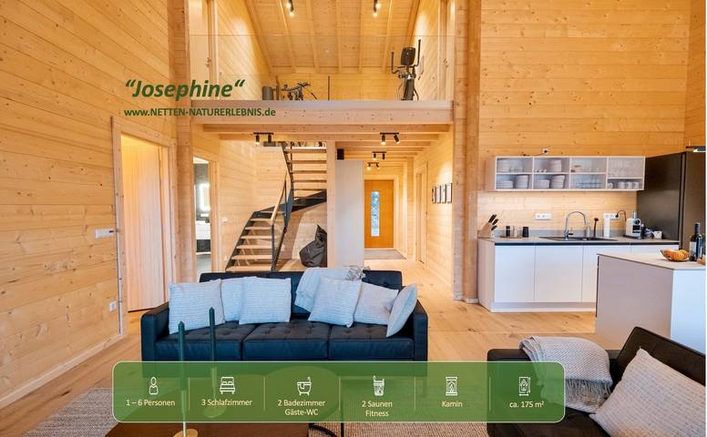 Ferienhaus für 6 Personen, mit Sauna und Terrasse, kinderfreundlich in Daun