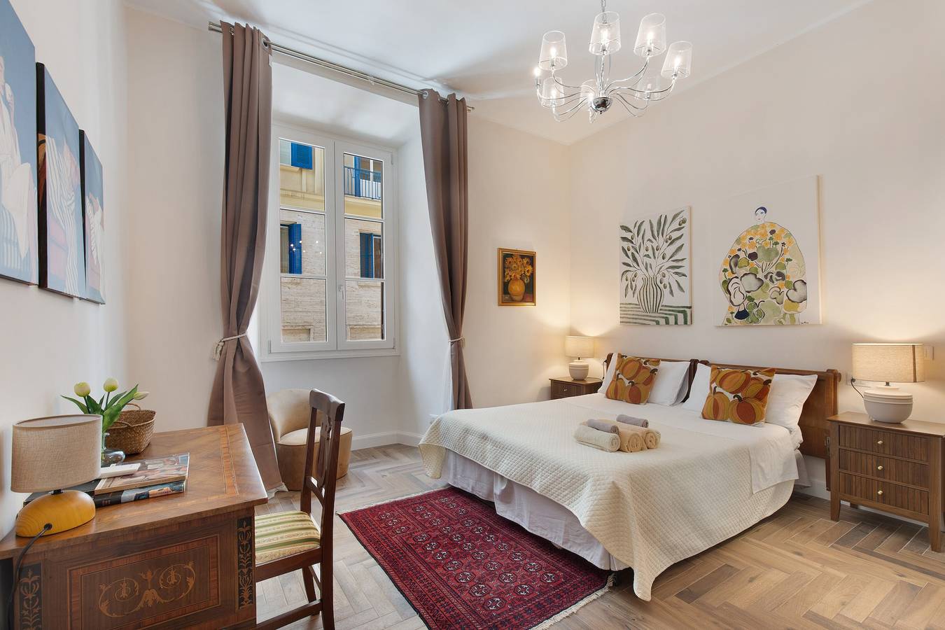 Cały apartament, Apartament wakacyjny dla 7 osób z balkon in Rzym, Prowincja Rzym