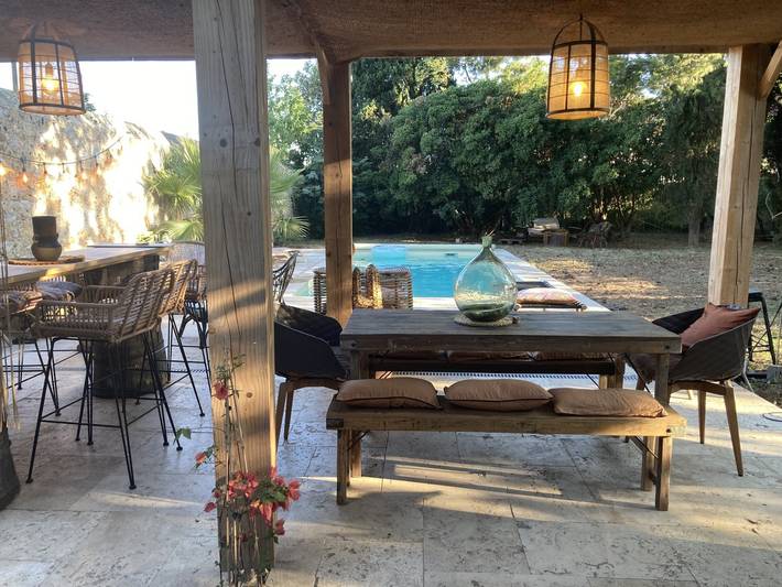 Gîte pour 9 personnes, avec piscine ainsi que jardin et terrasse à Saint-Laurent-de-la-Salanque - 4