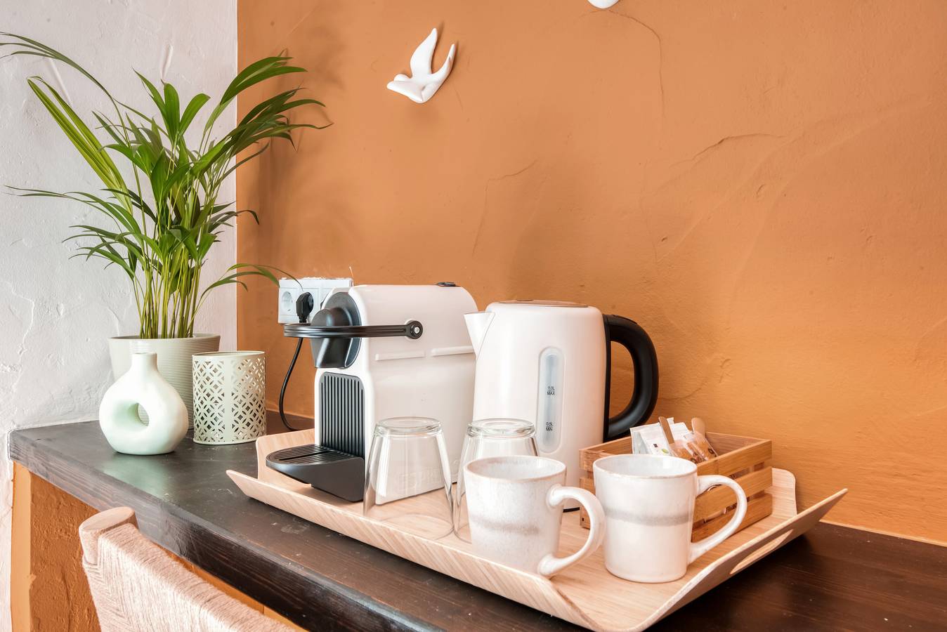 Room 'Ocre' with Mountain View, Wi-Fi and Air Conditioning in Adsubia, Alicante Inland