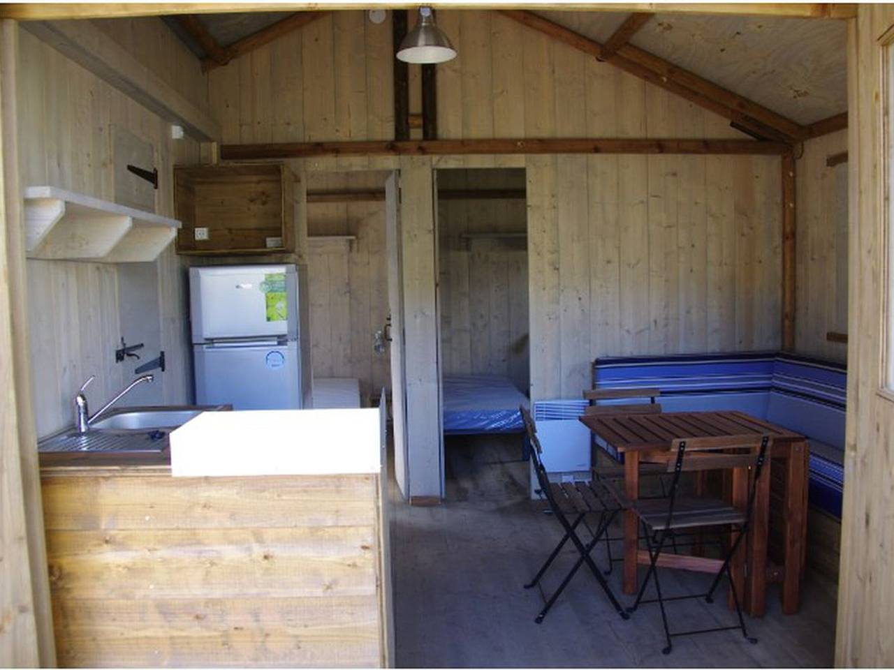 Lodge sur pilotis, animaux admis - 4 pers. in Saint-Paulien (Haute-Loire), Haute-Loire