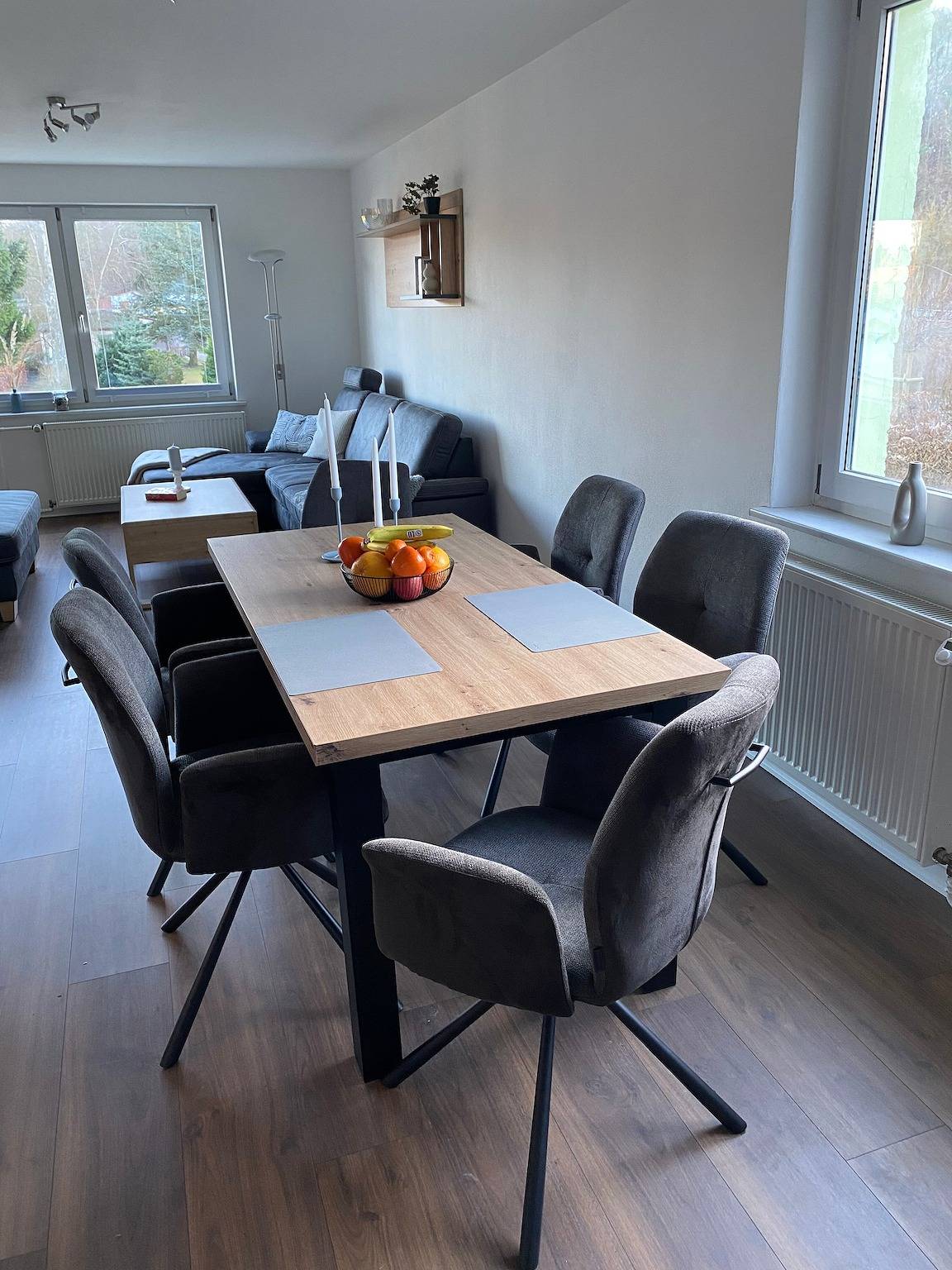 Ganze Wohnung, Ferienwohnung mit privater Terrasse, Gemeinschaftsgarten und Wlan in Heringsdorf in Drei Kaiserbäder, Heringsdorf