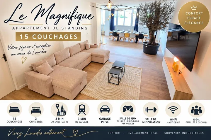 Apartamento de vacaciones para 15 personas - 1