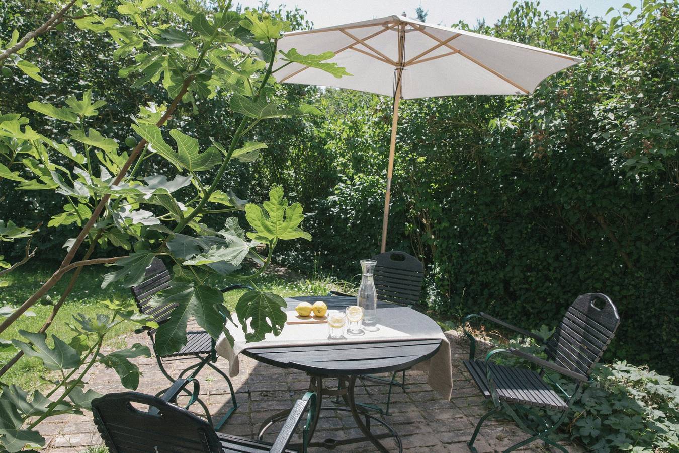 Ganze Wohnung, Remise mit Gartenblick in historischem Werder in Plötzin, Werder