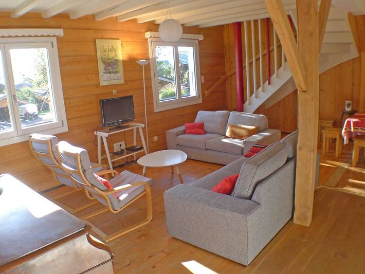 Chalet Gentiane: Confort familia 8 personas, Samoëns, Animales permitidos, WiFi in Samoëns, Region Bonneville