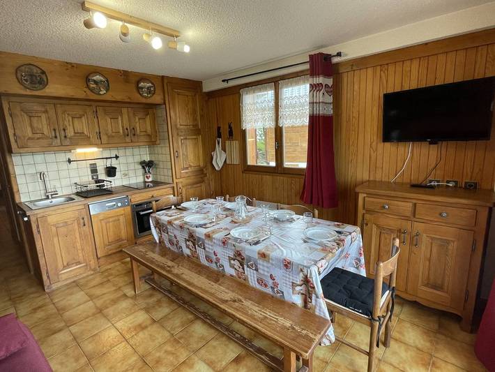 Chalet pour 7 personnes, avec balcon à Les Saisies - 3