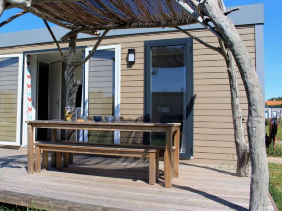 Camping Les Bois Flottés - Mobilheim 4 personen - O'Hara Komfort 2 Zi. in Salin-de-Giraud, Arles