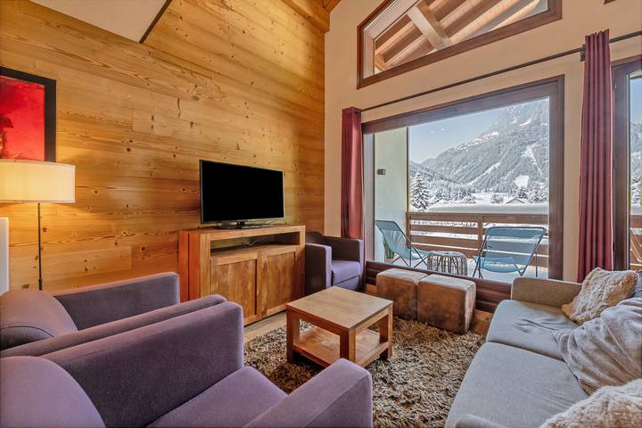 Entire apartment, L'Ours Bleu A35 Ski-In at Vallorcine| Shared Pool, Gym & Wellness in Vallorcine, Massif du Mont-Blanc