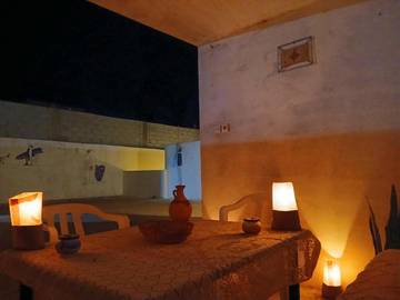 Chambre d’hôte pour 2 personnes, avec terrasse, animaux acceptés dans Mirhleft