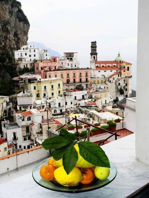 Appartamento per 6 persone, con Panorama a Atrani