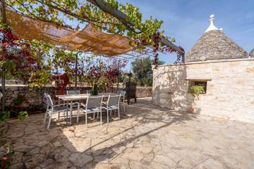 Trullo per 5 Persone in Locorotondo, Valle D'Itria, Foto 4