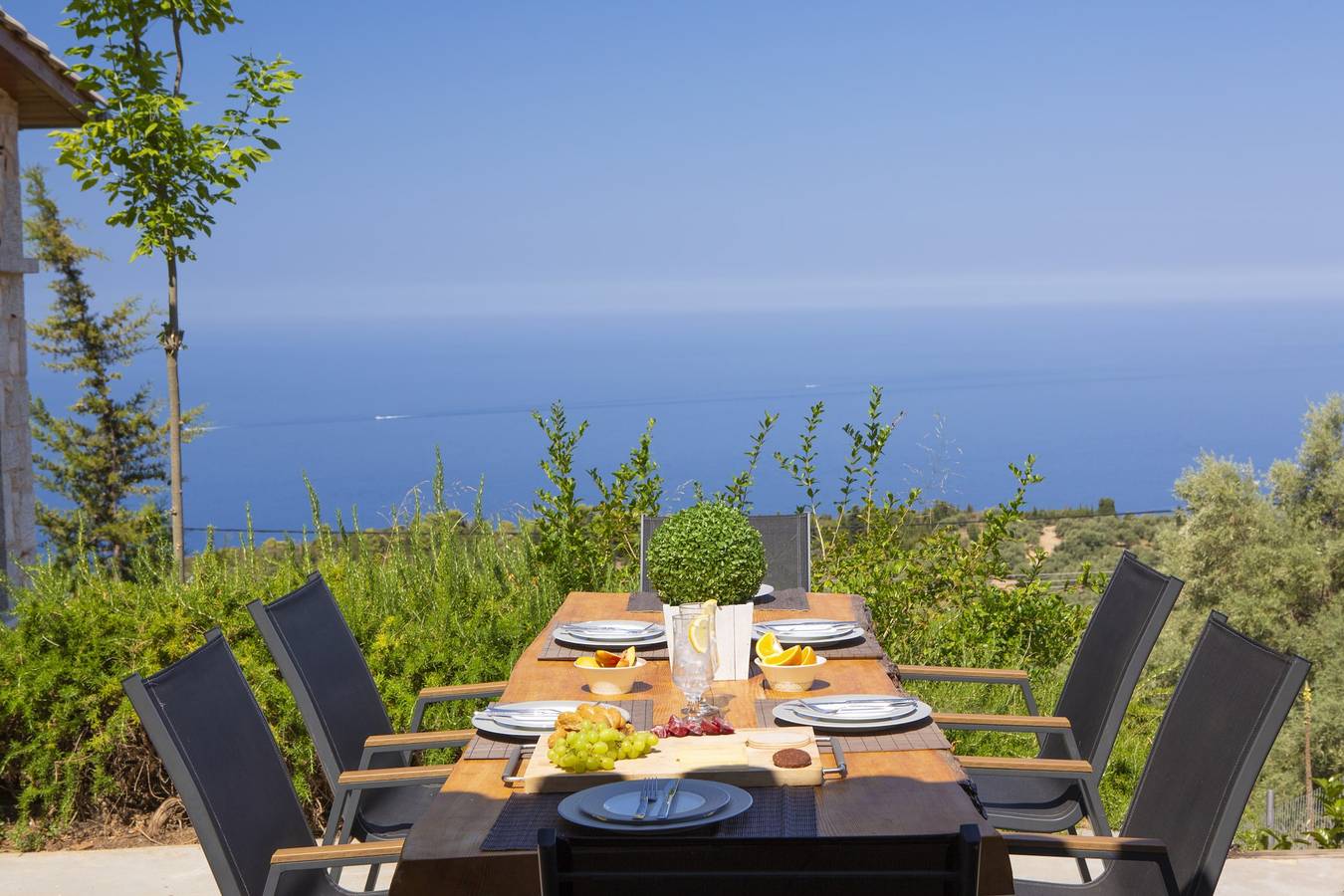 Luxury Villa with endless sea view,close to famous Porto Katsiki! in Greece