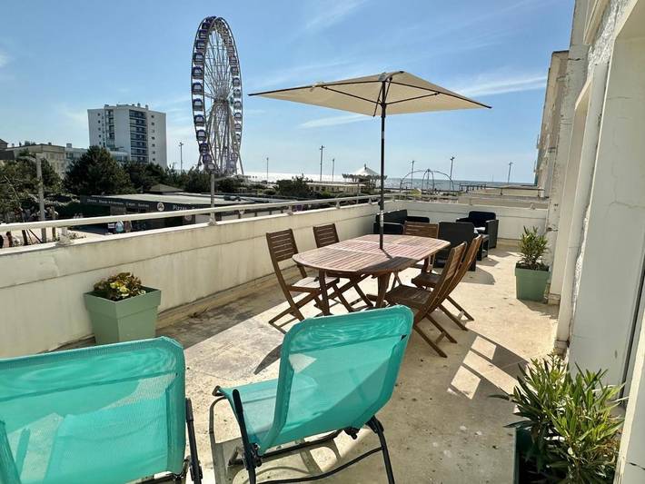 Apartamento de vacaciones para 5 personas, con vistas y terraza - 1