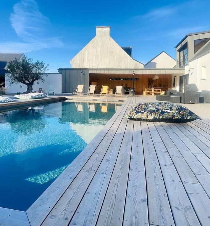 Chalet para 10 personas, con piscina y jardín además de sauna y vistas - 1