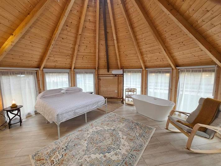 Bungalow für 2 Personen, mit Ausblick und Garten in den Abruzzen - 3