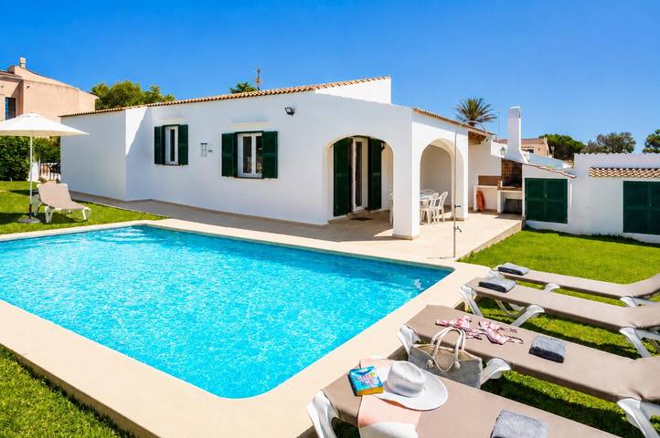 Casa vacanza per 6 persone, con Vista oceano e Terrazza nonché Giardino a Cala en Bosc