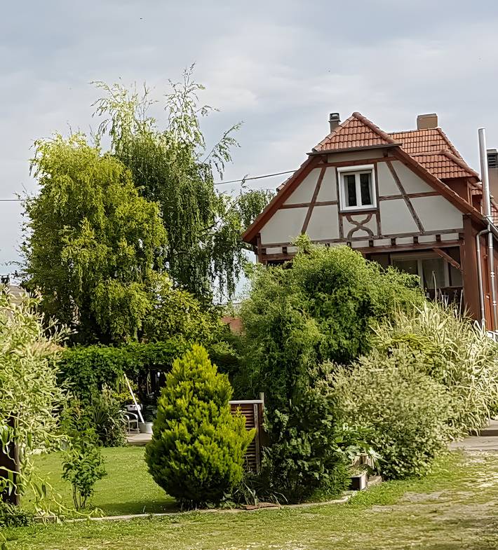 Ferieudlejning for 12 personer, med have i Alsace