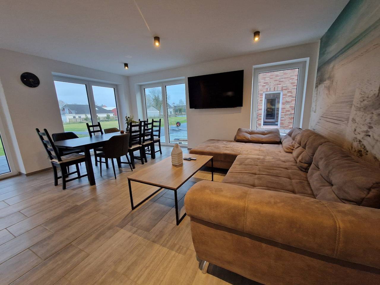 Ferienhaus 'Ferienhäuser Ebbe Und Flut' mit privater Terrasse, privatem Garten und Wlan in Schülp, Eider-Treene-Sorge