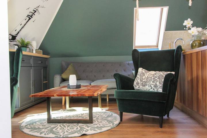 Ferienwohnung für 4 Personen, mit Terrasse und Garten sowie Sauna in Prerow