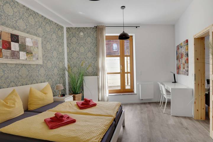 Vakantiewoning voor 4 personen, met Tuin en Sauna in Leipzig