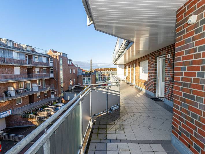Ferienwohnung für 2 Personen, mit Balkon in Bensersiel
