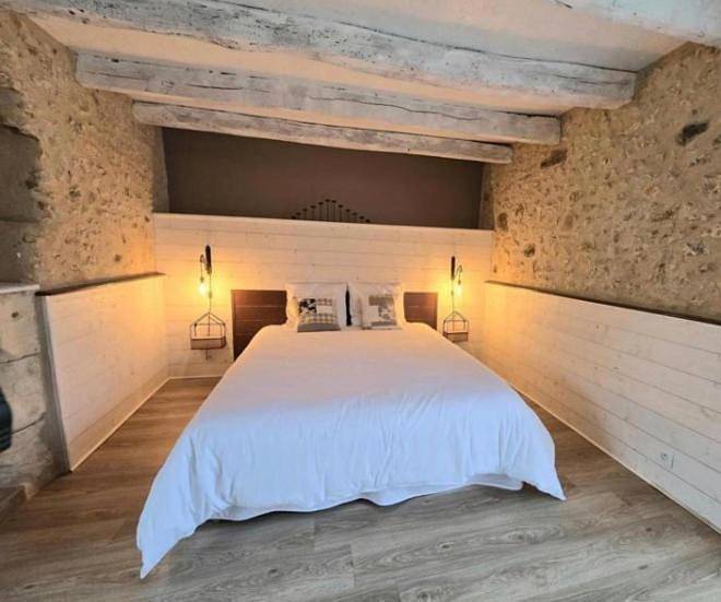 Chambre d’hôte pour 2 personnes, avec Terrasse ainsi que Jardin et Piscine