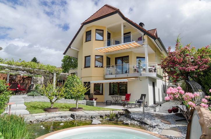 Geheel appartement, Comfortabel 4 sterren vakantieappartement "Wolf" met terras, grill & Wi-Fi in Überlingen, Region Bodensee-Oberschwaben