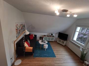 Ferienwohnung für 3 Personen, mit Ausblick und Garten in Bad Driburg