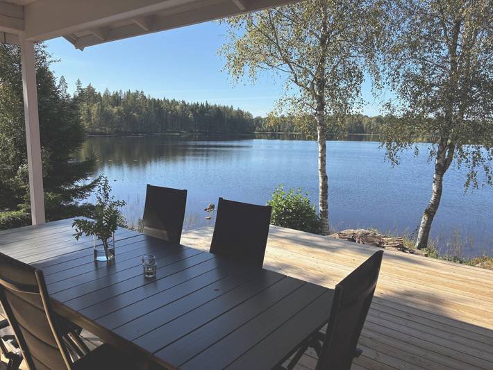 Ferienhaus für 8 Personen, mit Seeblick und Garten sowie Terrasse und Sauna, mit Haustier in Smaland - 4