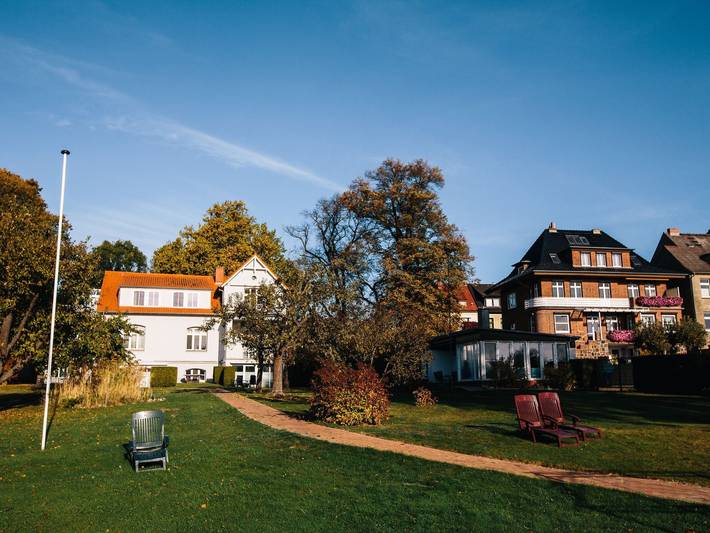 Ferienwohnung für 3 Personen, mit Garten und Seeblick sowie Terrasse und Sauna am Fleesensee - 3