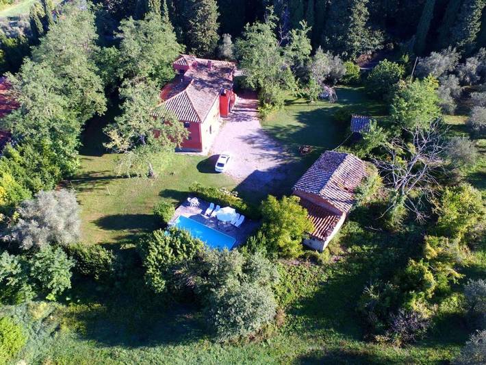 Gîte pour 6 personnes, avec terrasse et jardin, animaux acceptés dans Ghizzano - 4