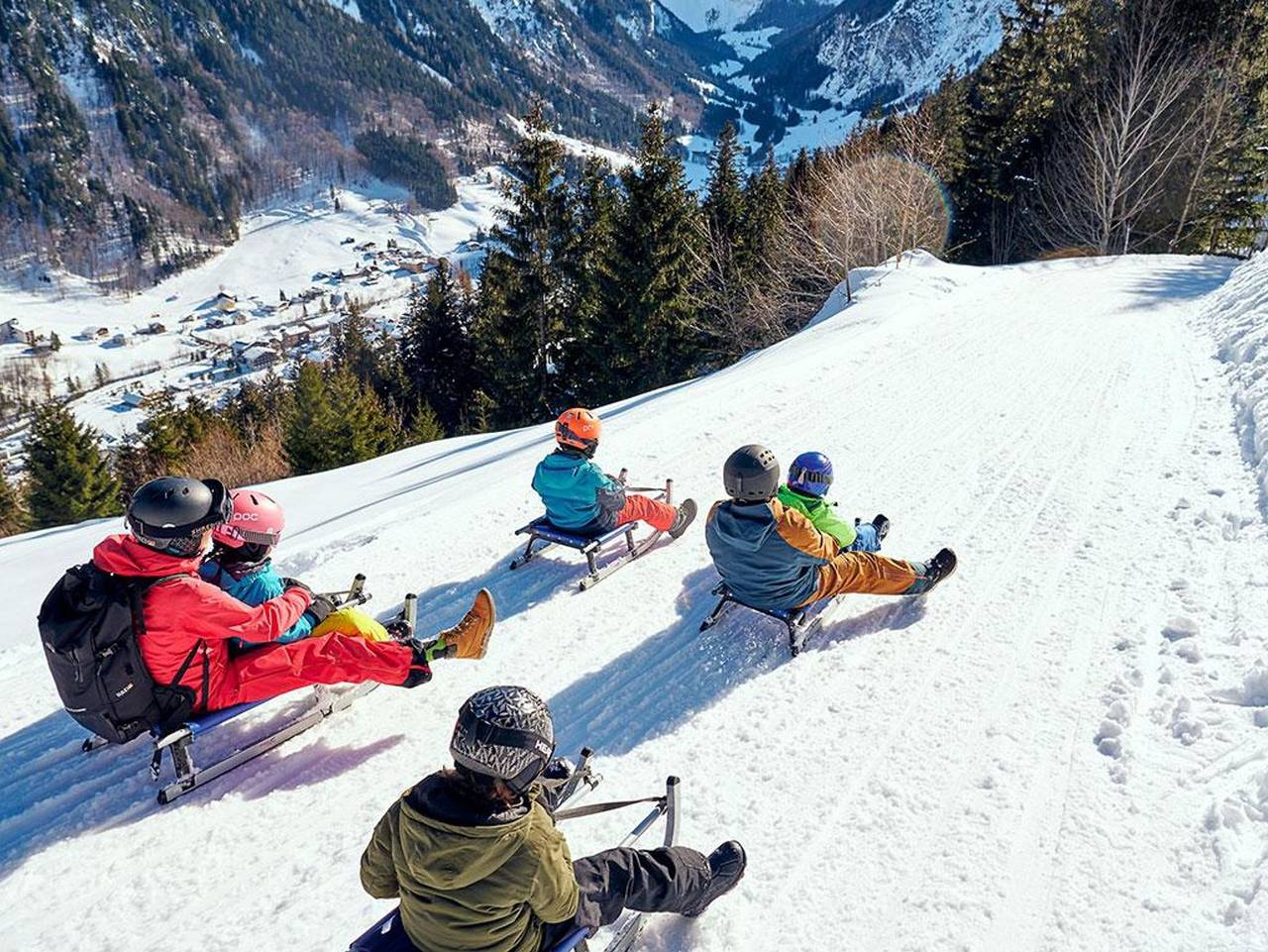 Älmele - Waldchalets Brandnertal - Älmele Waldchalet in Rätikon Gebirgsgruppe, Brand