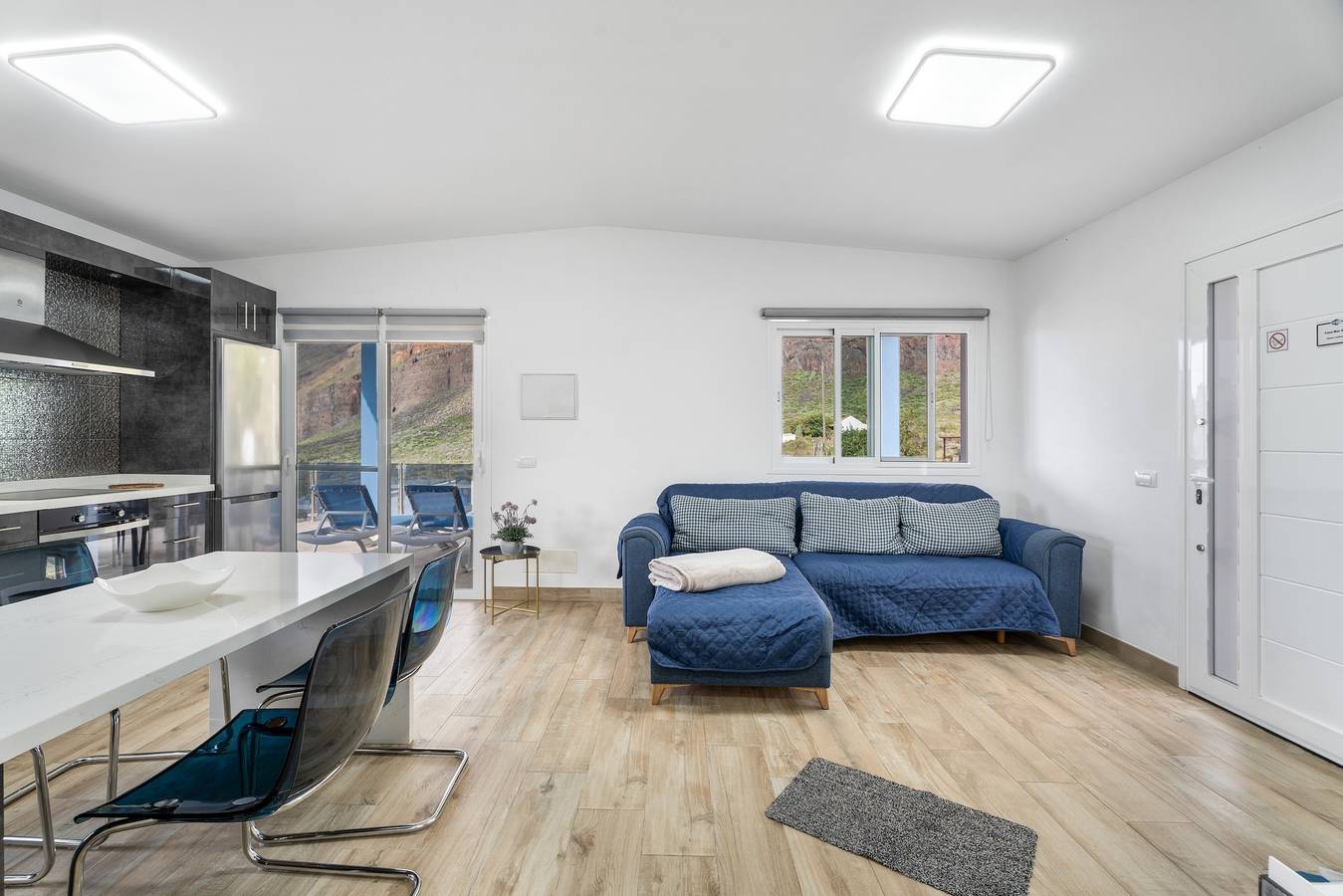 Maison de vacances 'Casa Mar Azul' avec vue sur la mer, terrasse privée et Wi-Fi in Frontera, El Hierro