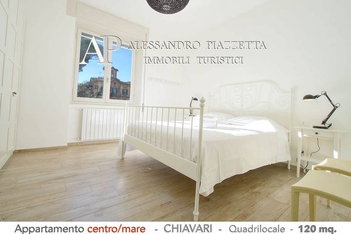 Ganze Wohnung, Verdemare a 200 mt dalla spiaggia in Chiavari, Riviera di Levante