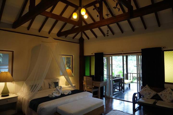 Station pour 2 personnes, avec vue ainsi que piscine et jardin à Pai - 2