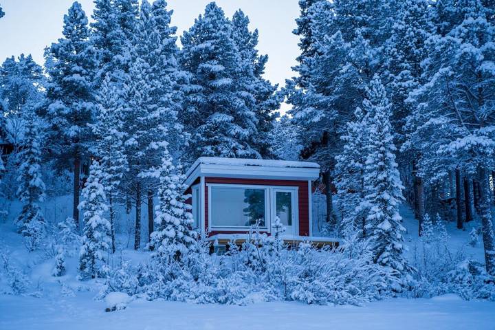 Gîte pour 2 personnes, avec jardin ainsi que vue et sauna à Kiruna - 4