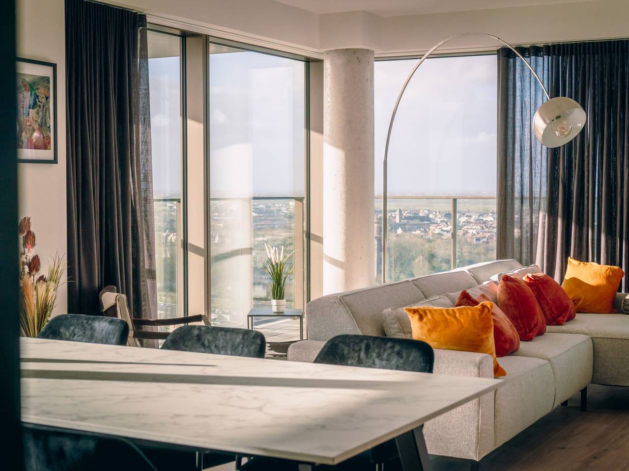 Appartamento intero, Sky Tower View with parking in Città di Ostenda, Ostenda