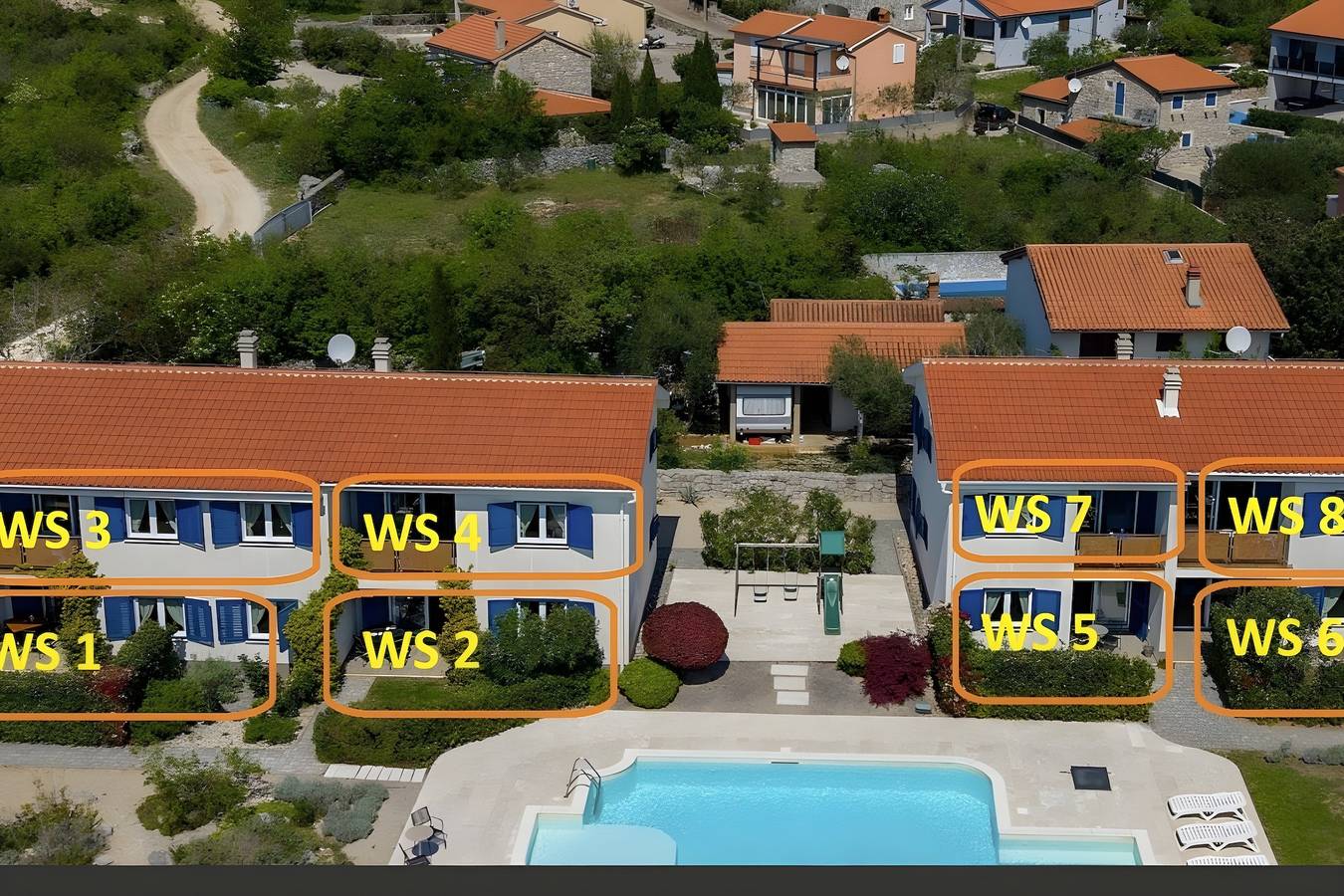 Appartamento vacanze a Brzac a partire da 72€ a notte