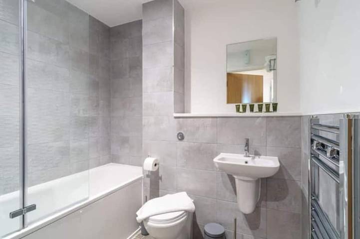Appartement entier, New Stylish & Spacious Salford Quays 1Bed apartment with balcony in Grand Manchester