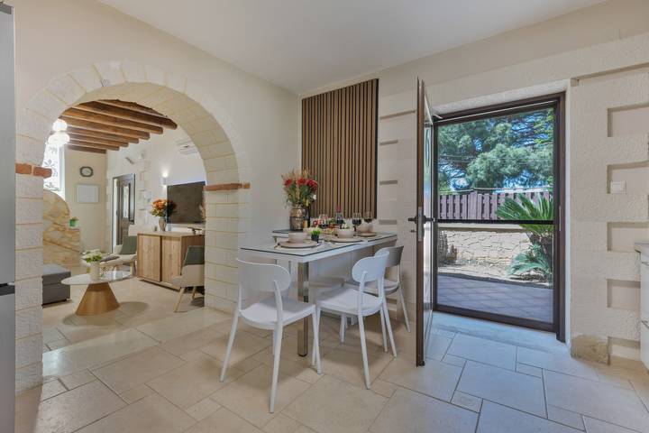 Villa “Neriana - Garden Paradise” with Mountain View, Wi-Fi and Air Conditioning in Neriana, Chania region