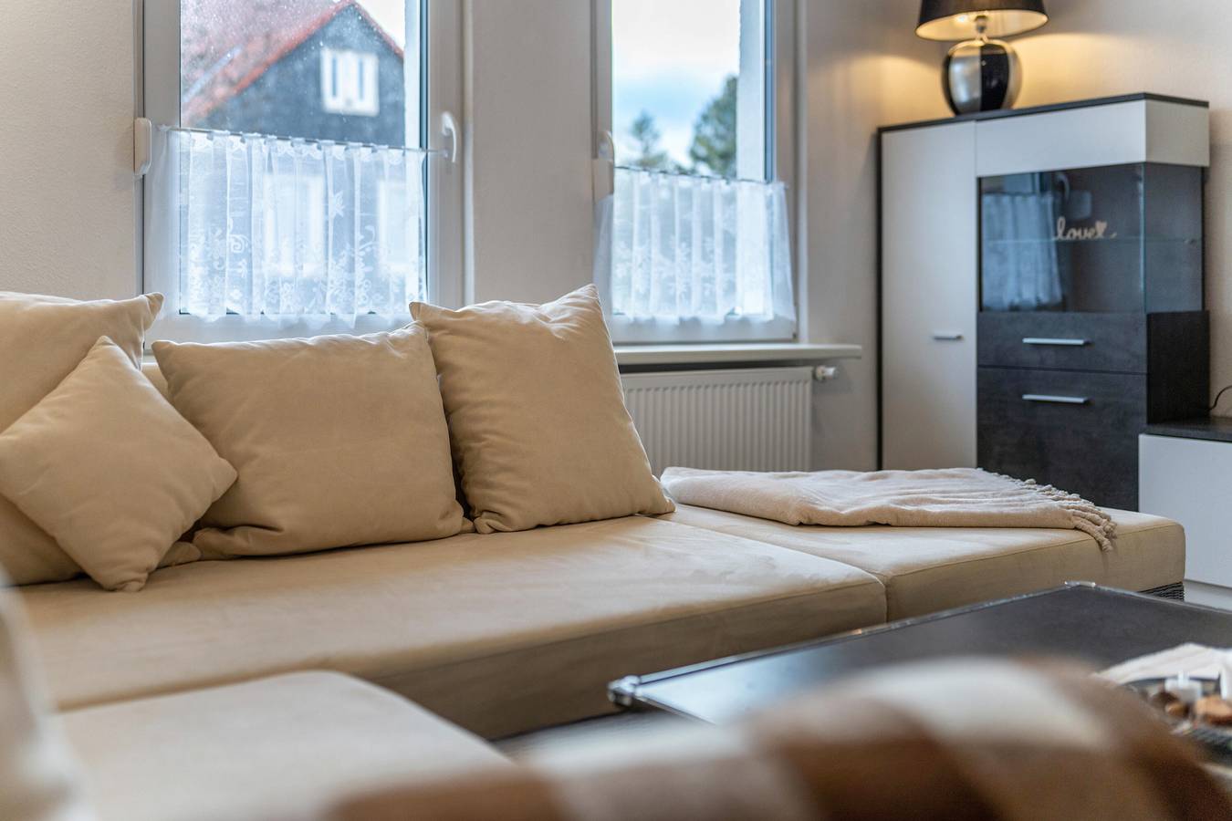 Ganze Wohnung, Ferienwohnung 'Im Harzer Vogelnest Spatzennest' mit Bergblick in Bad Harzburg, Harzvorland