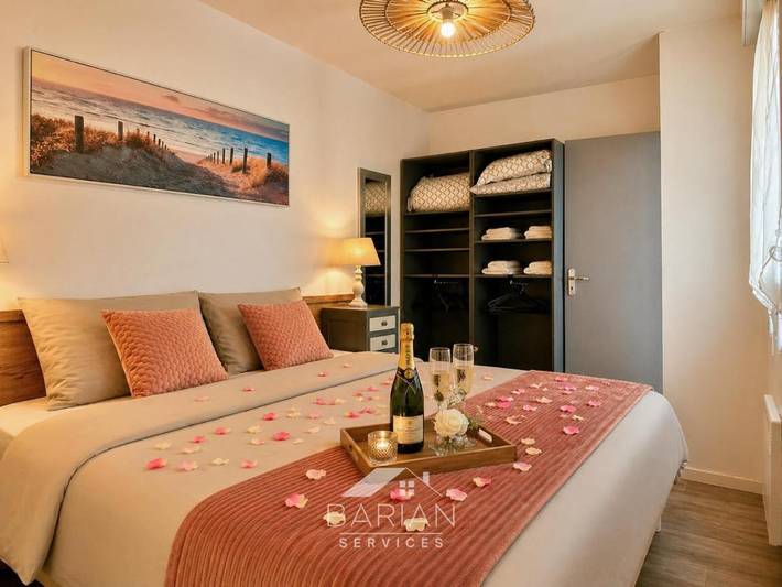 Gîte pour 5 personnes, avec vue dans Port de plaisance de Rochefort